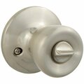 Steel Pro Brushed Nickel Bed & Bath Door Knob TRX210B